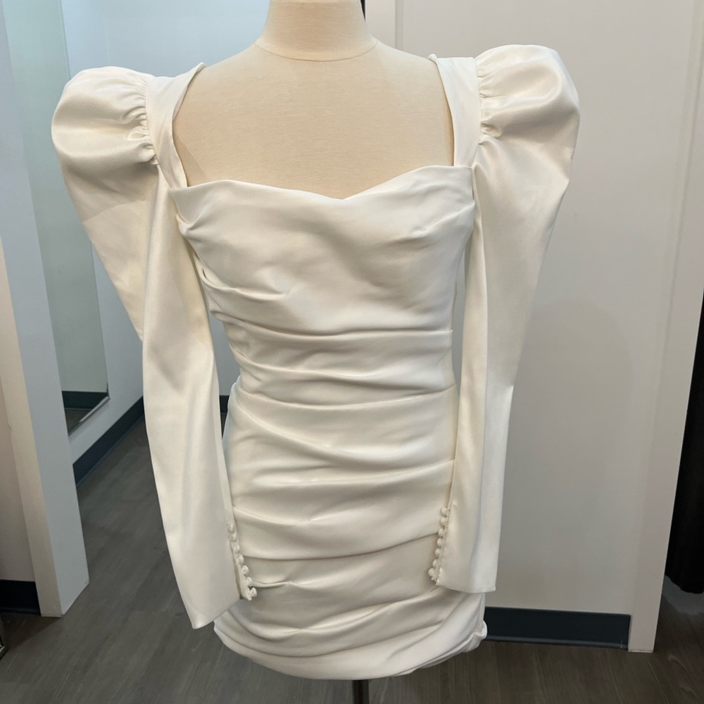 By Watters “Stellar 38300” Little White Dress